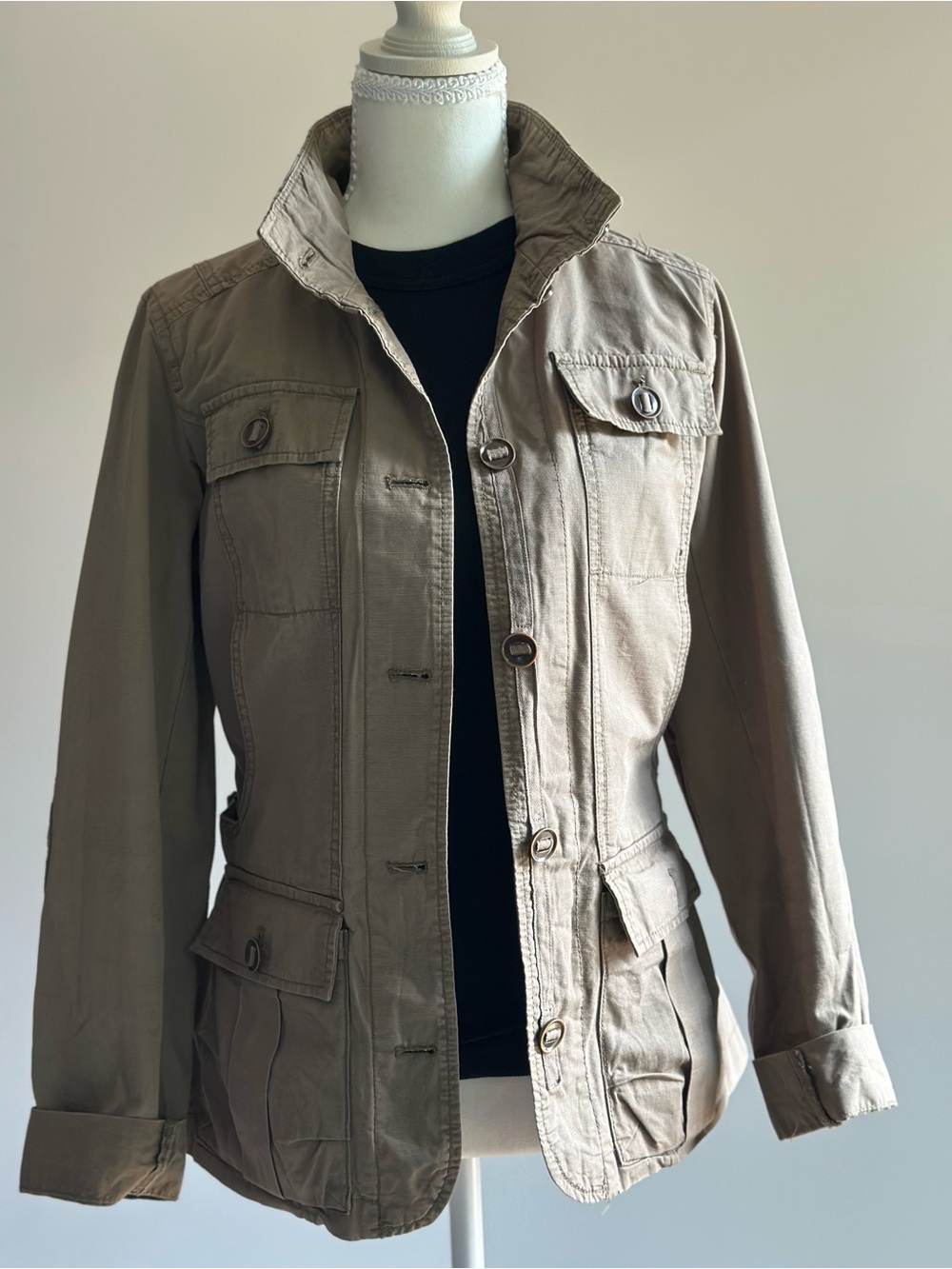 Eddie Bauer Women’s Utility Field Jacket Olive/Military Green-Size Small